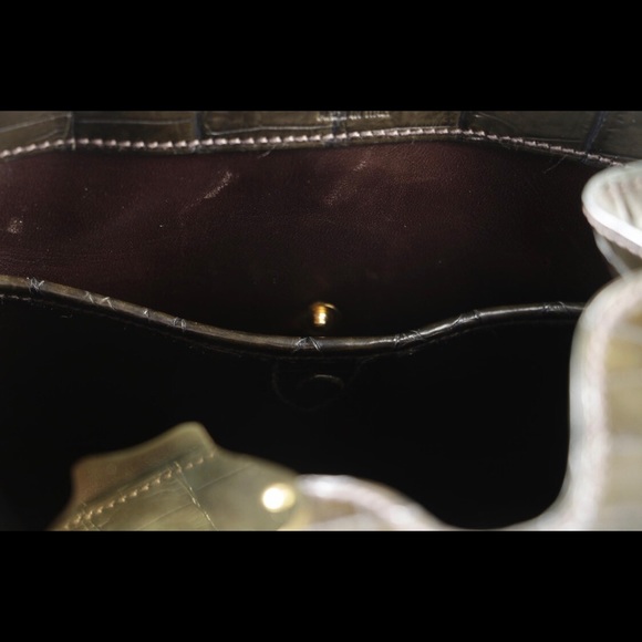 SOLD Ralph Lauren Crocodile Ricky Bag - Picture 7 of 8